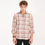 Casual Blush Tartan Shirt - Snipes