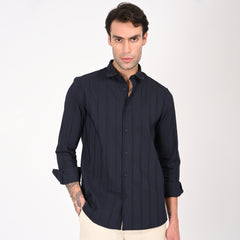 Classic Jacquard Stripe Shirt