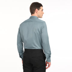 Sleek Satin Shirt