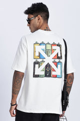 Spray Can Oversized Printed T-Shirt