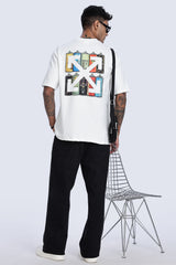 Spray Can Oversized Printed T-Shirt