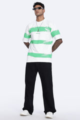 SNIPES Mint Brushstroke Oversized T-Shirt