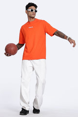 SNIPES Flame Stripe Oversized T-Shirt