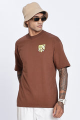 Don't Give Up Graphic Oversized T-Shirt