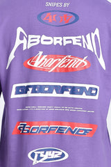 Snipes x Aborfend Graphic Oversized T-Shirt