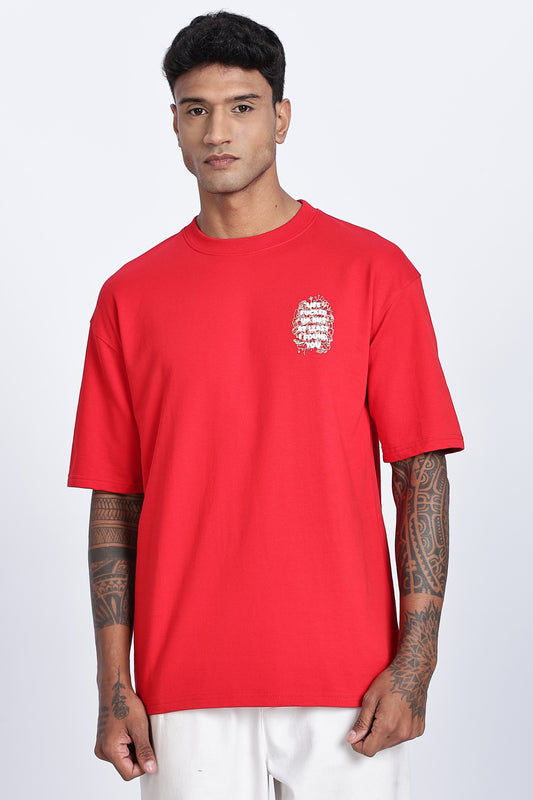 "At Least I Found You" Graphic Oversized T-Shirt