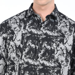 B&W Printed Shirt