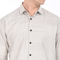 Ethnic Inspired Printed Shirt