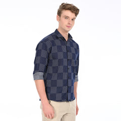 Grid Checkered - Printed Shirt