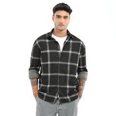 Black & White Checked Shirt - Snipes