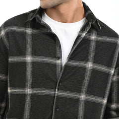 Black & White Checked Shirt - Snipes