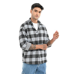 Black & Grey Checked Shirt