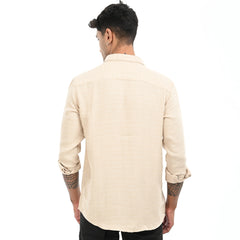 Slim Fit Stripe Full Sleeves - Casual Shirt