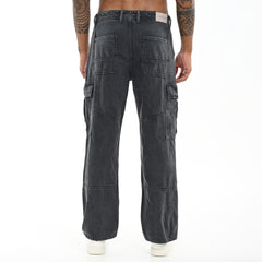 Baggy Fit Denim Cargo