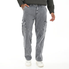 Baggy Fit Denim Cargo