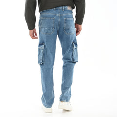 Baggy Fit Denim Cargo