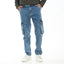 Baggy Fit Denim Cargo - Snipes