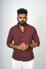 Viscose Fabric Dropdown Shirt