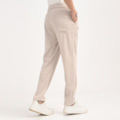 Corduroy Drawstring Casual Trousers