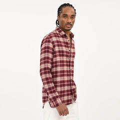 Men’s Checkered Casual Flannel Shirt