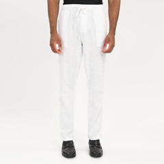 Casual Linen Drawstring Trousers for Men