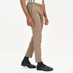 Tailored Formal Pleated Trousers for Men
