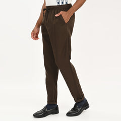 Casual Linen Drawstring Trousers for Men