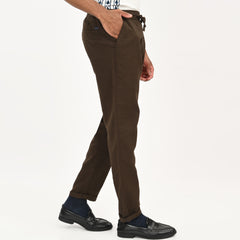 Casual Linen Drawstring Trousers for Men