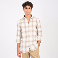 Linen Checkered Shirt