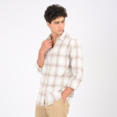 Linen Checkered Shirt