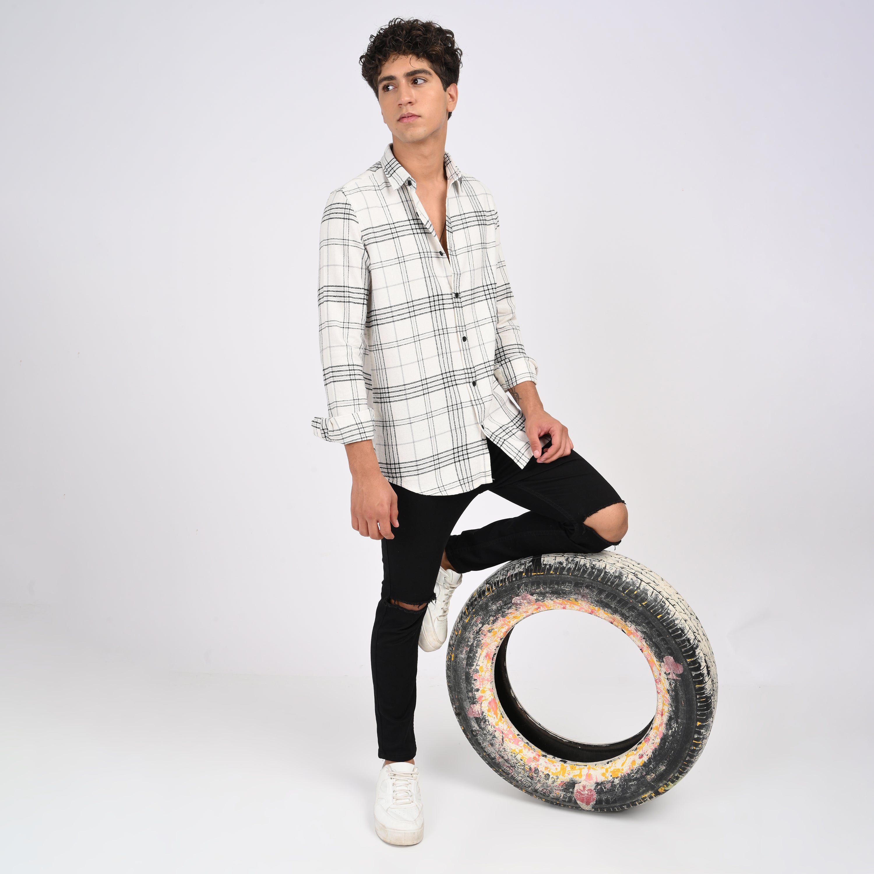 Checked Casual Shirt - Snipes