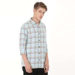 Classic Checkered Full-Sleeve Casual Shirt