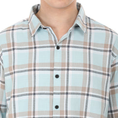 Classic Checkered Full-Sleeve Casual Shirt
