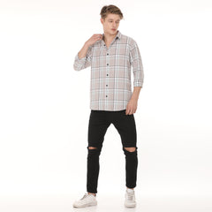 Classic Checkered Full-Sleeve Casual Shirt
