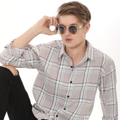 Classic Checkered Full-Sleeve Casual Shirt