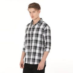 B&W- Checked Shirt