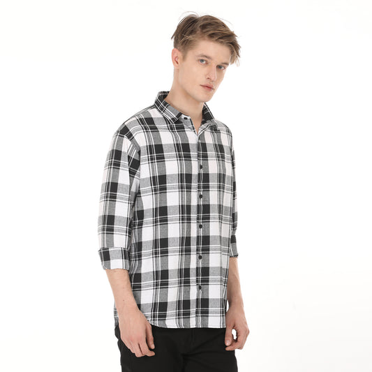 B&W- Checked Shirt