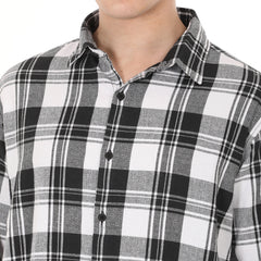 B&W- Checked Shirt