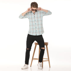 Classic Checkered Full-Sleeve Casual Shirt