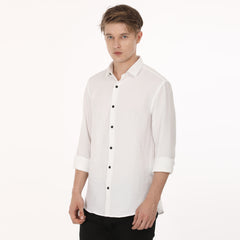 Casual Shirt - Plain Imported fabric