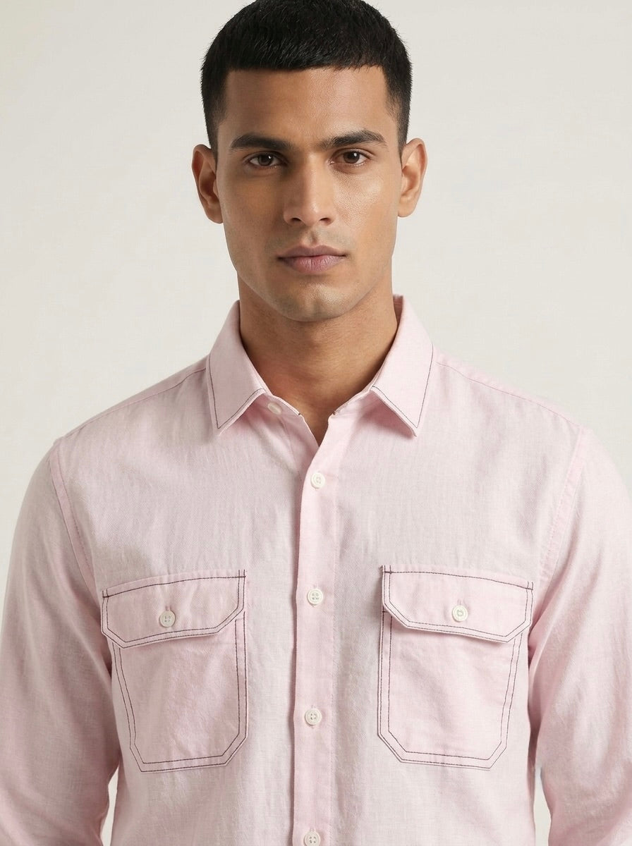 Men’s Four-Pocket Utility Shirt