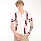 Old Money Stripe Knit T-Shirt - Snipes