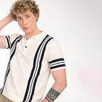 Old Money Stripe Knit T-Shirt - Snipes