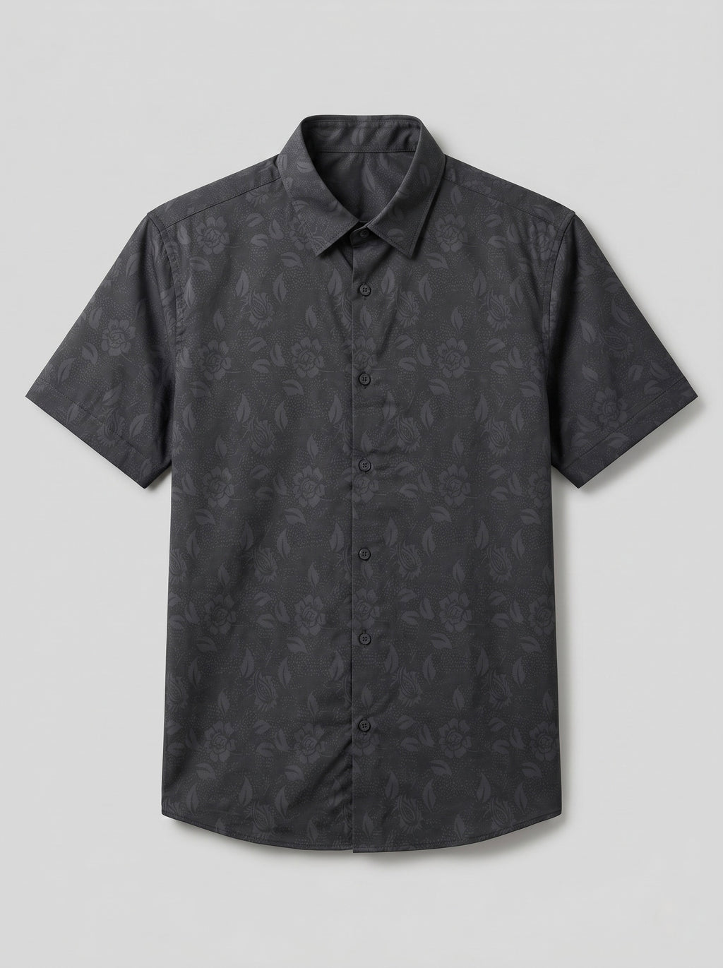 Floral Textured Jacquard Shirt