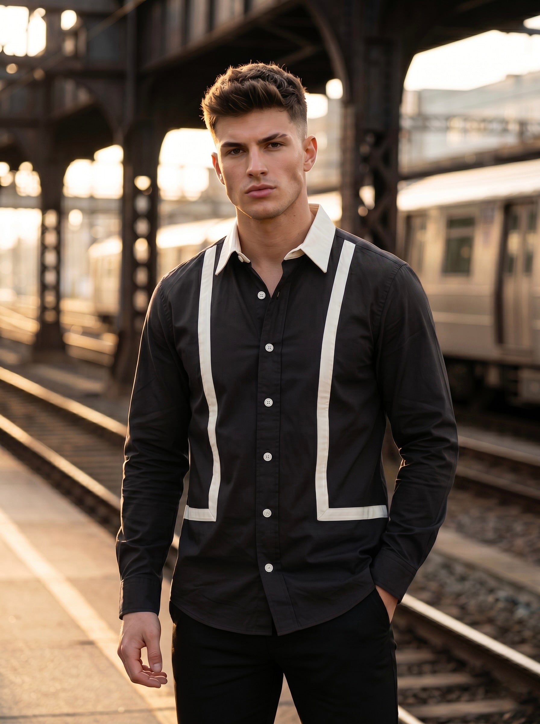 Contour Panel Shirts