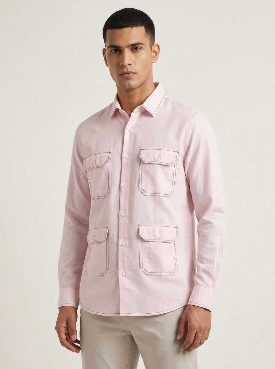 Men’s Four-Pocket Utility Shirt