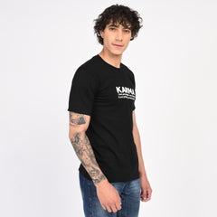Black Minimal Graphic T-Shirt