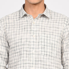 Linen Checkered Shirt