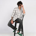 Linen Checkered Shirt - Snipes