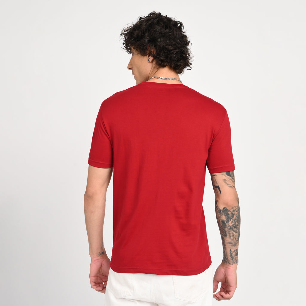 Red Minimal Graphic T-Shirt - Snipes
